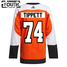 Philadelphia Flyers tröja Owen Tippett Adidas 2023-24 Orange Hemma Authentic - NHL Tröjor Barn